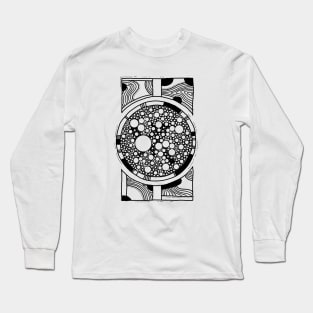 Psychedelic Circle Long Sleeve T-Shirt